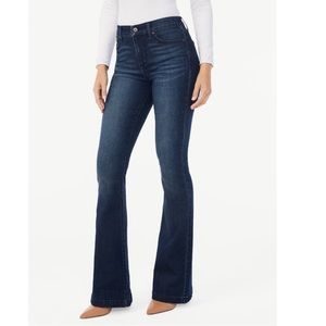 Sofia Vergara High Rise Flare Jeans